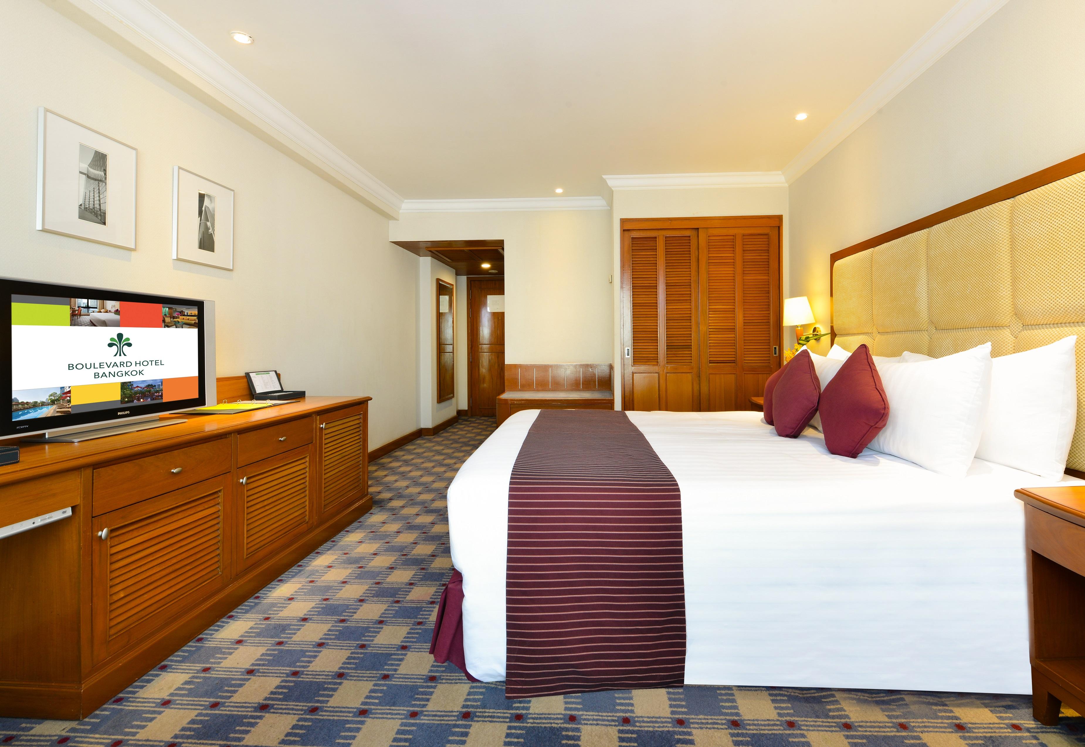 Nh Bangkok Sukhumvit Boulevard Exteriör bild Deluxe Room