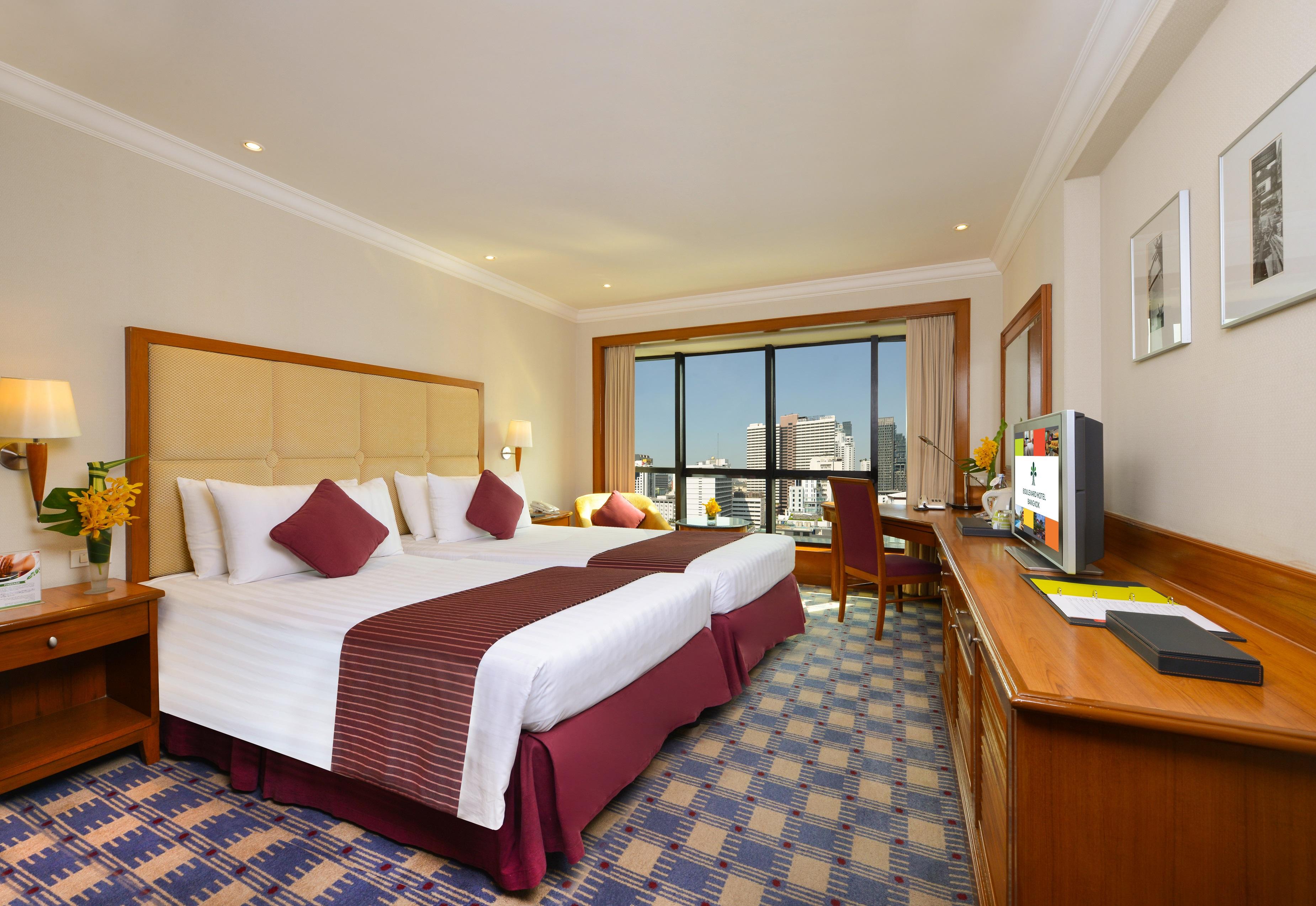Nh Bangkok Sukhumvit Boulevard Exteriör bild A room at the hotel